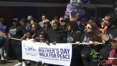 City, state officials join residents for Mother’s Day Walk for Peace