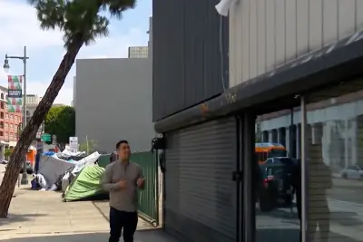 Los Angeles business owner blasts ‘Baby Shark’ on repeat to ward off homeless encampments