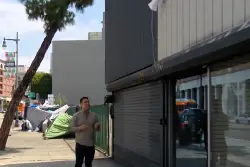 Los Angeles business owner blasts ‘Baby Shark’ on repeat to ward off homeless encampments
